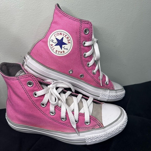 Converse Chuck Taylor All Star Hi Pink women's size 6.5 - Picture 2 of 8